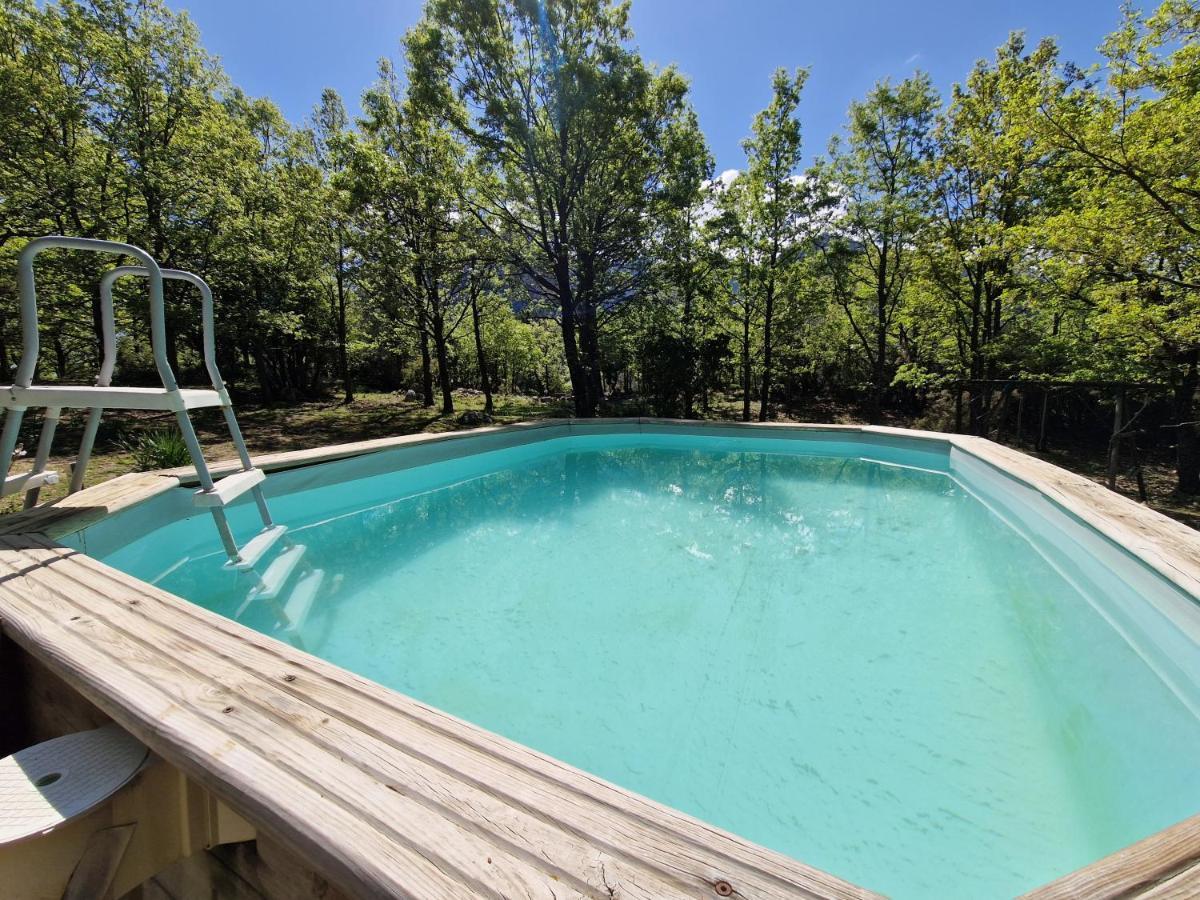 Chalet De Caralba Piscine Villa Ghisoni Exterior photo